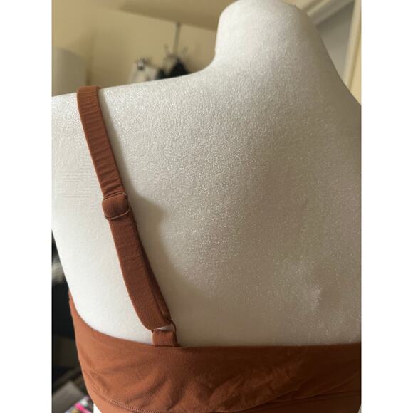 SKIMS VELORE Lg COPPER SET Sweatpant Joggers x Fits Everybody Bralette - Picture 11 of 12